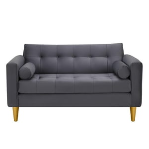 Bodevir - Sofa Retro 2C Felpa 01 Gris