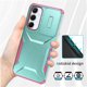 thumbnail image 3 of Funda Resistente para Samsung Galaxy A55 5G con Tapa Deslizante y Protección Militar Verde, 3 of 6