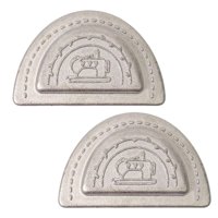 Magideal - Pesas De Patrón De Hierro, Ayudas De Costura, Pesas De Tela Portátiles De Media Caña Con Patrón De Arcoíris Para Manualidades, Suministros De Planchad