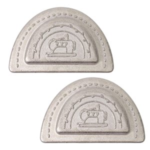 Magideal - Pesas De Patrón De Hierro, Ayudas De Costura, Pesas De Tela Portátiles De Media Caña Con Patrón De Arcoíris Para Manualidades, Suministros De Planchad