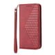 thumbnail image 4 of Funda Flip FOXDOCK para Realme 11 4G , Estilo Billetera con Diseño Rombo, Correa de Mano y Soporte, Uso Diario, 4 of 6