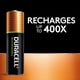 thumbnail image 2 of Pilas recargables Duracell AA, paquete de 4 unidades, potencia de larga duración, 2 of 6