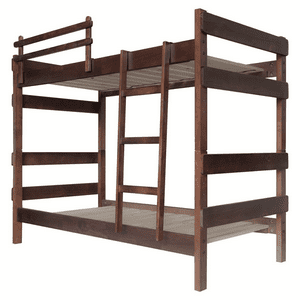 Araucarias - Camarote Newen 1 Plaza Desmontable Madera Dormitorio