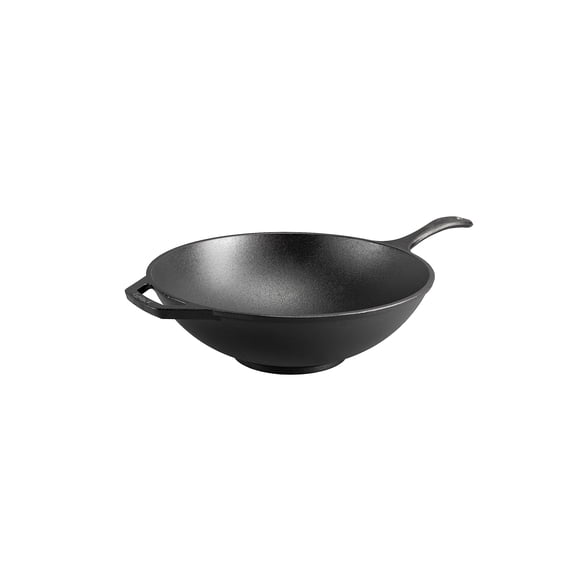 Wok Lodge Chef Collection de hierro fundido de 32 cm