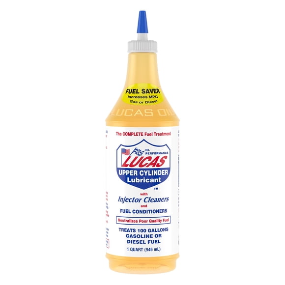 Tratamiento de combustible Lucas Oil 10003, 1 cuarto de galón