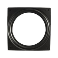 Magideal - Base De Placa De Rodamiento Giratoria De Metal, Accesorio De Organización De Rotación Suave De 0,8Mm De Espesor Para Gabinete De Cocina, Proyecto , 6 6 Pulgadas