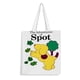 thumbnail image 1 of The Adventures of Spot Bolso de tela con estampado de lienzo para mujer, bolsa de compras reutilizable y estética, con cremallera interior, regalo para mujer, 35 × 40 cm., 1 of 6