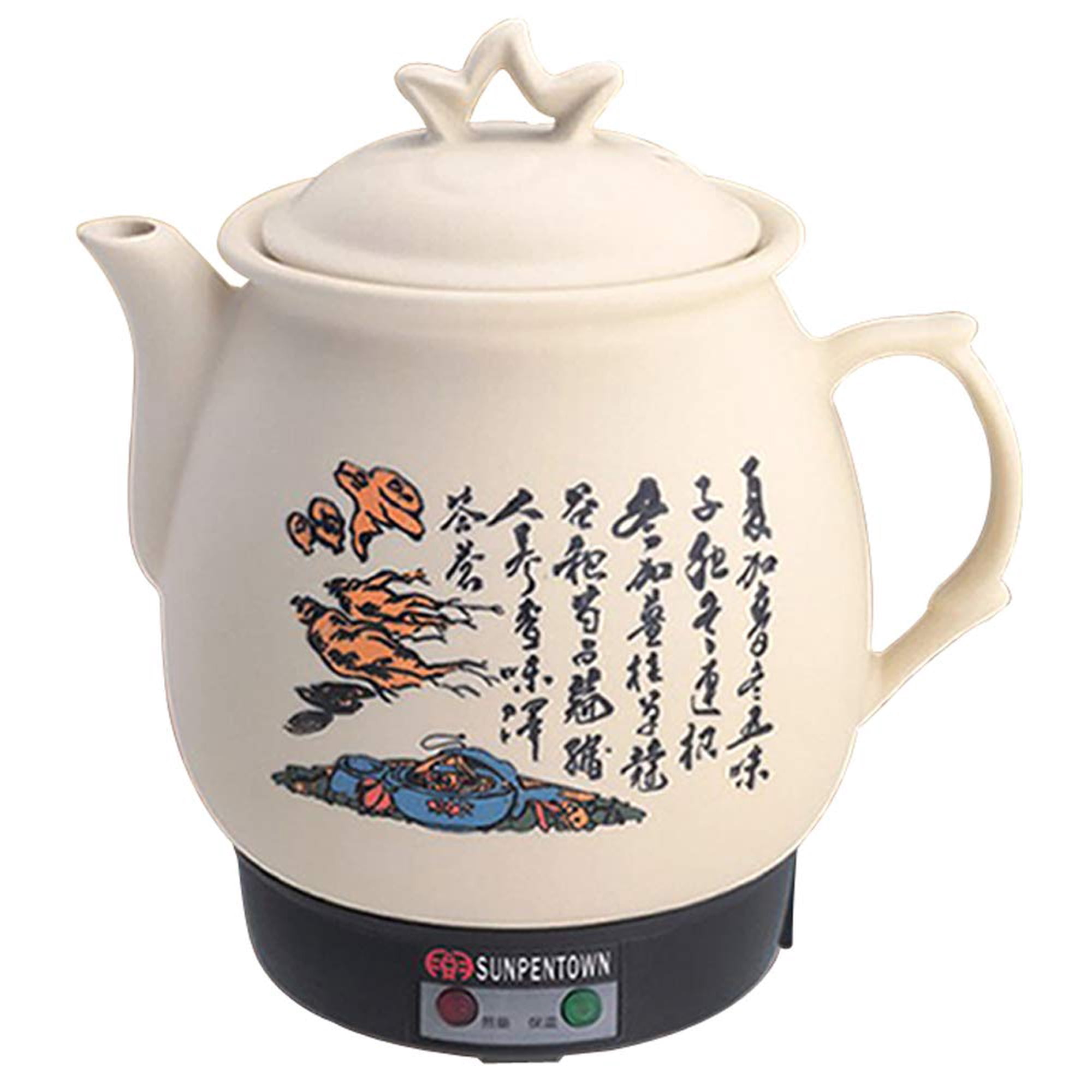 Olla Medicinal Spt Ny-656a, 3,8 L, Cerámica, Color Beige, Con Keep Warm