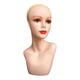 thumbnail image 5 of Maquillaje Cabeza De Maniquí Femenina Profesional De 21,26 Pulgadas Para Pelucas Postizos Gorras Color De Piel, 5 of 5