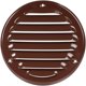 thumbnail image 1 of Cubierta de ventilación Repa Market, metal marrón, 12 cm, redonda, con ventilación de techo, 1 of 9