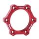 thumbnail image 3 of Bujes Roscados De Aluminio Para Bicicleta MTB Base Del Adaptador Del Rotor Del Freno De Disco Rojo 44 Mm, 3 of 5