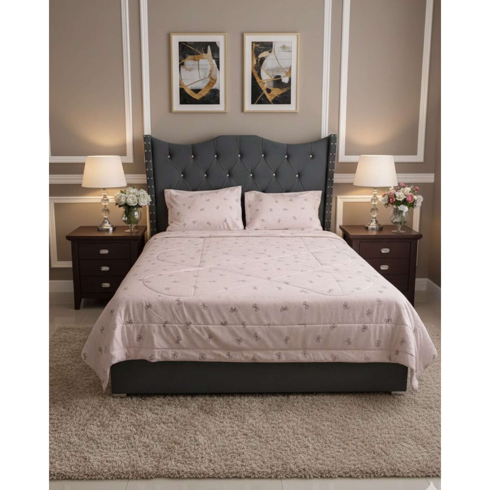 Myl Todo Hogar - Juego De Plumón Nórdico Ligero 2 Plazas + 2 Almohadas