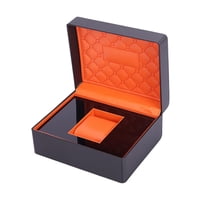 Magideal - Caja De Almacenamiento De Reloj Individual Para Relojes De Pulsera Y Relojes Inteligentes, Organizador De Lujo Para Hombres Y Mujeres, Caja De Reloj, , Negro