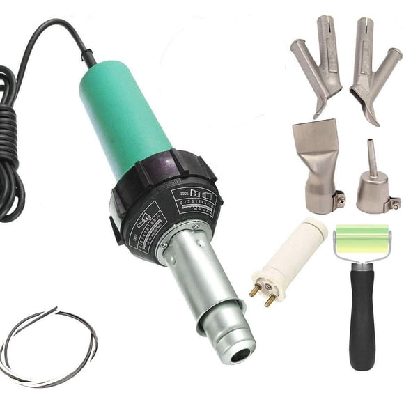 Soldador Aire Caliente Plástico 1600W Kit PVC Vinilo