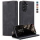 thumbnail image 1 of Funda de Cuero CaseMe para Samsung Galaxy A57 5G, Funda de Cuero Tipo Billetera Abatible con Tarjetero, Cierre Magnético, a Prueba de Golpes, Soporte, Funda Protectora para Teléfono para Samsung, 1 of 10