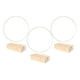 thumbnail image 4 of 3 Anillos De Guirnalda De Flores De Aros DIY Para Accesorios De Arreglos De Boda Aureate, 4 of 5