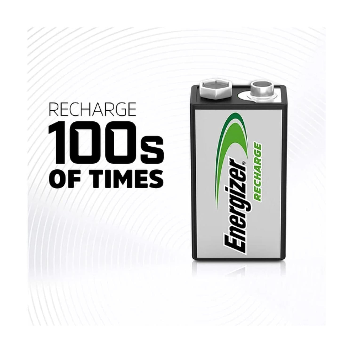 Energizer - Pila Bateria 9v Litio 150mah Recargable