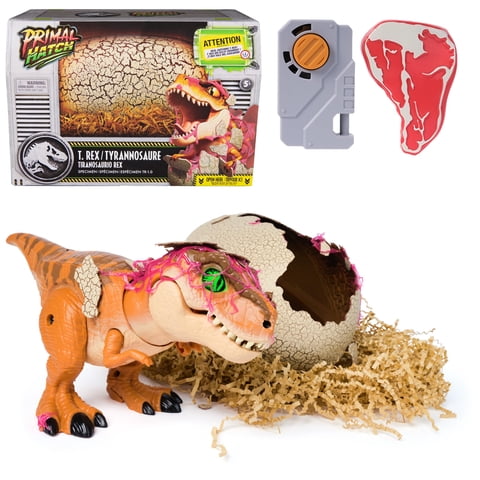 Juguete Interactivo De Dinosaurio Primal Hatch Jurassic World Con Huevo