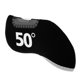thumbnail image 3 of Protector De La Cubierta De La Cabeza Del Headcover Del Hierro Del Putter Del Hierro Del Club De Golf 50 Grados Negros, 3 of 5
