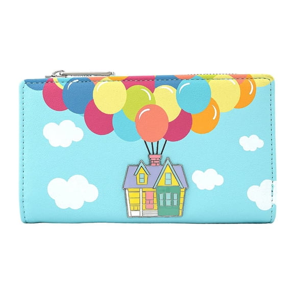 Wallet Loungefly Disney UP Balloon House de piel sintética