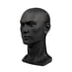 thumbnail image 3 of Cabeza De Maniquí Masculino, Cabeza De Peluca De Mesa Para Postizos, Salón De Belleza, Peluquería, Negro Mate, 3 of 5