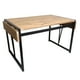 thumbnail image 4 of Comedor Mesa 75x80x150 6 Sillas Metal Madera, 4 of 6