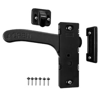 Xusx111 - Kit De Reemplazo De La Manija Derecha Del Cierre De La Puerta De La Pantalla De Rv Para El Remolque De Viaje, Camper, Autocaravana - Accesorios De Rv Para El Interior