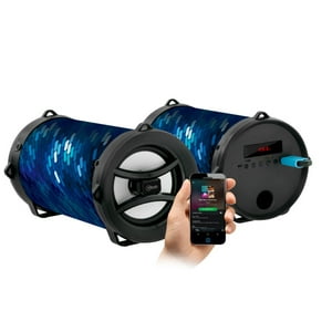 Parlante Bluetooth Usb Fabric Bass Microlab Azul