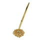 thumbnail image 1 of La Pluma De Firma Redonda Del Tenedor Redondo Hueco De La Aleación Fijó Para Casarse El Oro Nupcial, 1 of 3