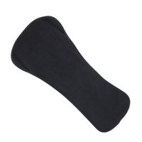 Magideal - Inserto De Pañal Para Adultos, Forro De Pañal, Almohadilla De Inserción De Tela, Tela Absorbente, Forro De Pañal Incontinente Lavable Cómodo, Transpir Negro