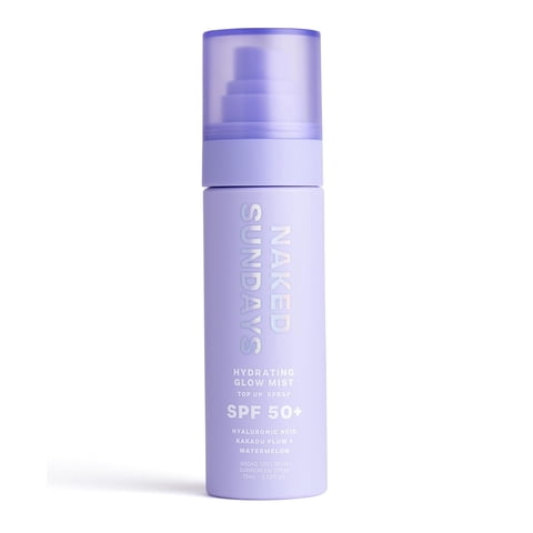 Spray De Protección Solar Naked Sundays Spf50+ Hydrating Glow Mist 75 Ml