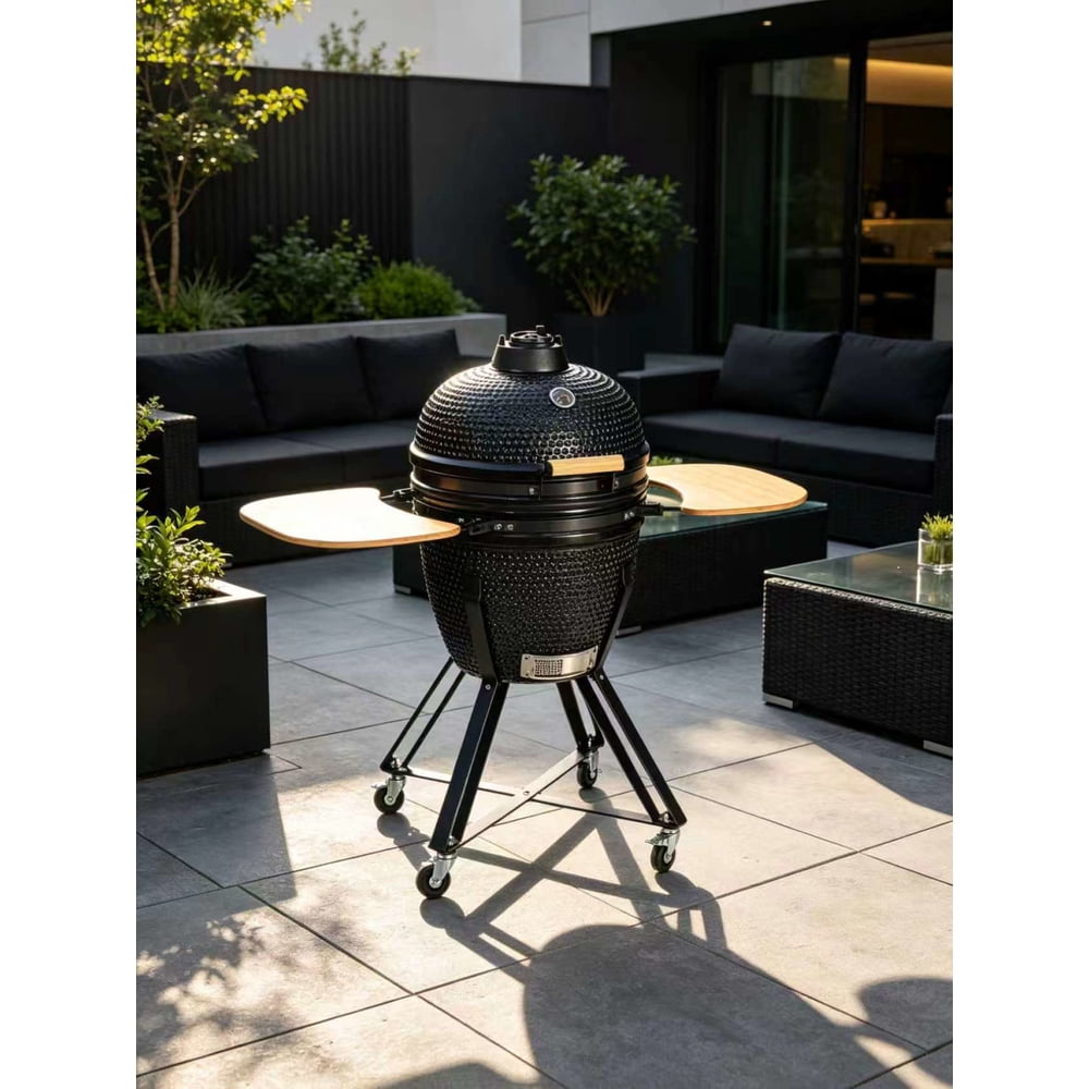 Expert Grill FT21 Kamado 3 en 1 Negro, foto 10