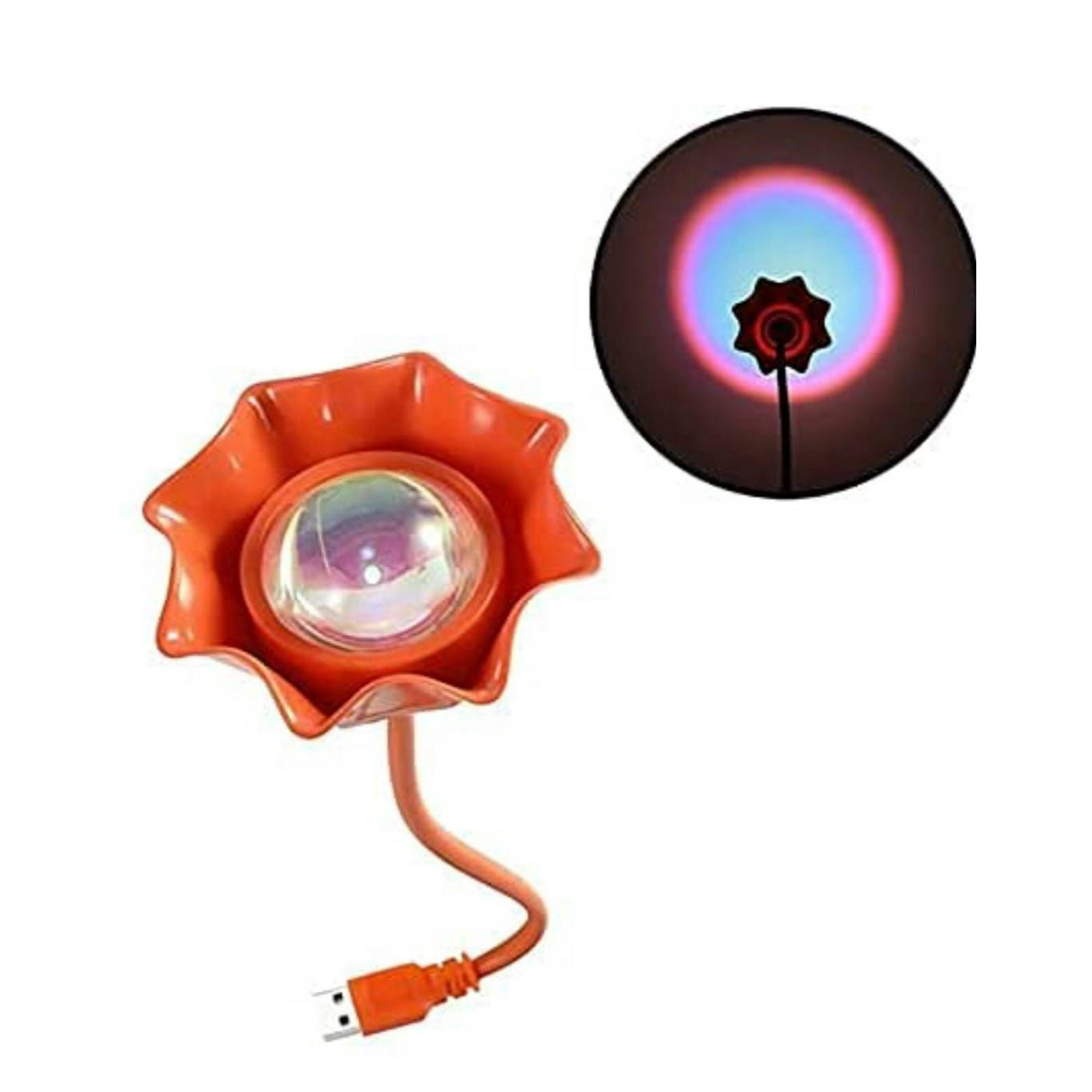 Mundo Eve - Lámpara Sun Set Flor Usb