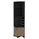 thumbnail image 1 of Bar Esquinero 8 Botelleros Y Portacopas Fm-011n - Negro, 1 of 7