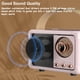 thumbnail image 3 of Altavoz Bluetooth Retro Portátil Inalámbrico Rosa, 3 of 8