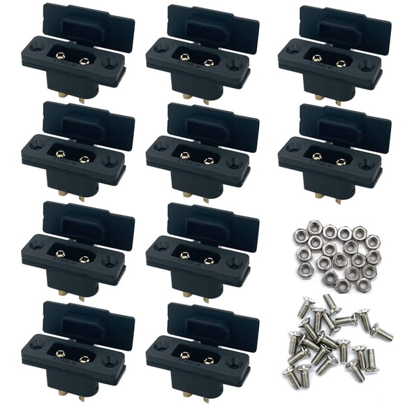 Conector De Batería Amass Xt90E M Con Tapón Antipolvo X10