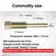 thumbnail image 4 of Juego de herramientas LAMBIS extractor de embrague para Polaris UTV y ATV, 4 of 8