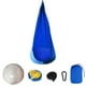 thumbnail image 1 of Columpio Sensorial Hamaca Niños Interior Y Exterio Con Cojín Inflable-azul, 1 of 5