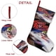 thumbnail image 5 of Meteoro Tema: Calcetines de Navidad, fino lino blanco para colgar en escaleras y chimenea, decoración navideña para el hogar, regalo de Navidad.54cm×38cm, 5 of 5