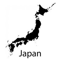 Rienda Libre Graphics - Decomural Japan Map Ws-18846