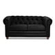 thumbnail image 1 of Sofa Florencia 2C Tela Velvet Negro, 1 of 4