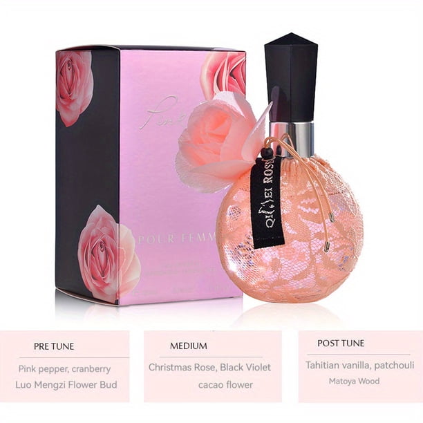 Fresh and Lasting Floral Scent: Eau De Toilette Spray for Women's Daily Use