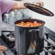 thumbnail image 4 of Steamer Granite Ware de acero esmaltado de 14.7 litros con tapa para inducción, 4 of 6
