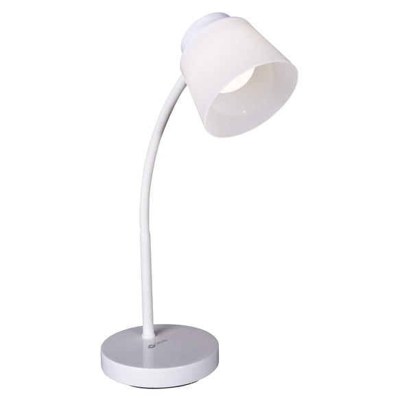 Lámpara de escritorio OttLite Clarify LED blanca 34 cm
