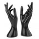 thumbnail image 5 of 2 uds maniquí femenino mano joyería soporte de exhibición anillos soporte exhibición mano modelo decoración para guante brazalete encimera accesorios Negro, 5 of 5
