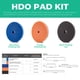 thumbnail image 4 of Pads de pulido Lake Country 3.5" HDO, paquete de 2, espuma azul, 4 of 6