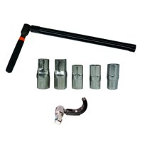 Magideal - Juego De Tuercas Traseras Para Fontanero, Herramienta De Instalación De Grifo, Reparación De Grifo, Llave De Tuerca Para Centro Comercial , 8 Mm A 12 8 Mm A 12 Mm