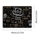 thumbnail image 1 of 1pc, Dish Drying Pad, Popular Coffee Printing Tablemat, Bathroom Washstand Kitchen Drain Mat, Diatom Mud Faucet Absorbent Mat, Toilet Washstand Cup Mat, Toilet Anti-water Absorption Mat, Kitchen Acces, 1 of 5