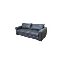 Diseños Valestrini - Sofa Cama Multifuncional Ecocuero Gris