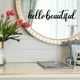 thumbnail image 1 of 1pc, Mirror Decal, Love Yourself And Love Life Inspirational Quotes Wall Sticker, Bathroom Decor Shower Door Decal, Window Sticker, Bedroom Bathroom Background Wall Decor, Home Decor, 1 of 5